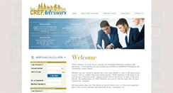 Desktop Screenshot of crefadvisors.com